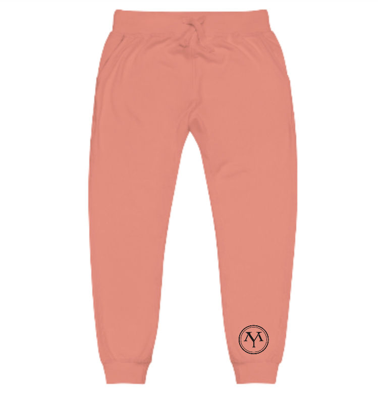 Thumbnail: Coral sweatpants with YM logo