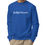 Thumbnail: Royal blue sweatshirt with Youthful Moments text