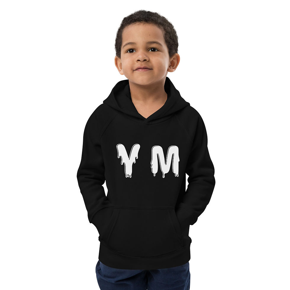 Thumbnail: Youth YM Drip Letter Hooded Sweatshirt