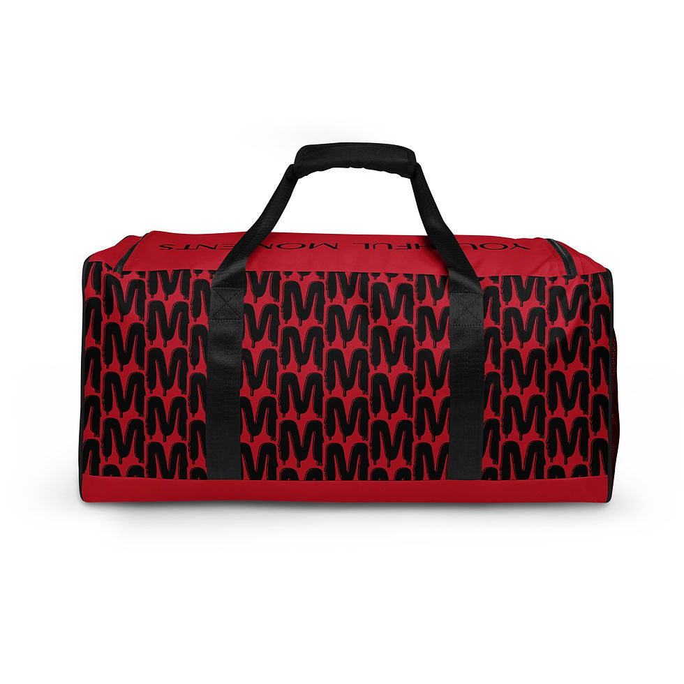 Прев'ю: YM Drip Letter Duffle Bag