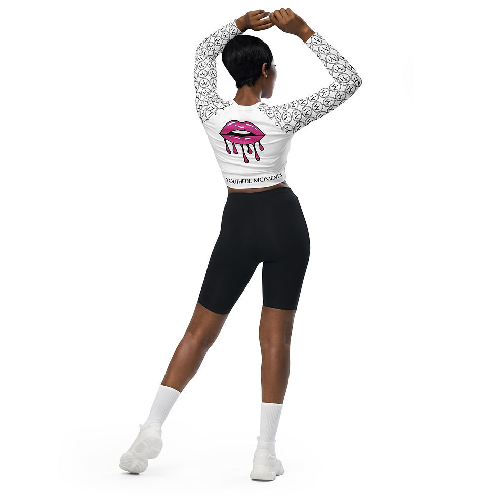 Thumbnail: YM Cropped KISS Athletic Top