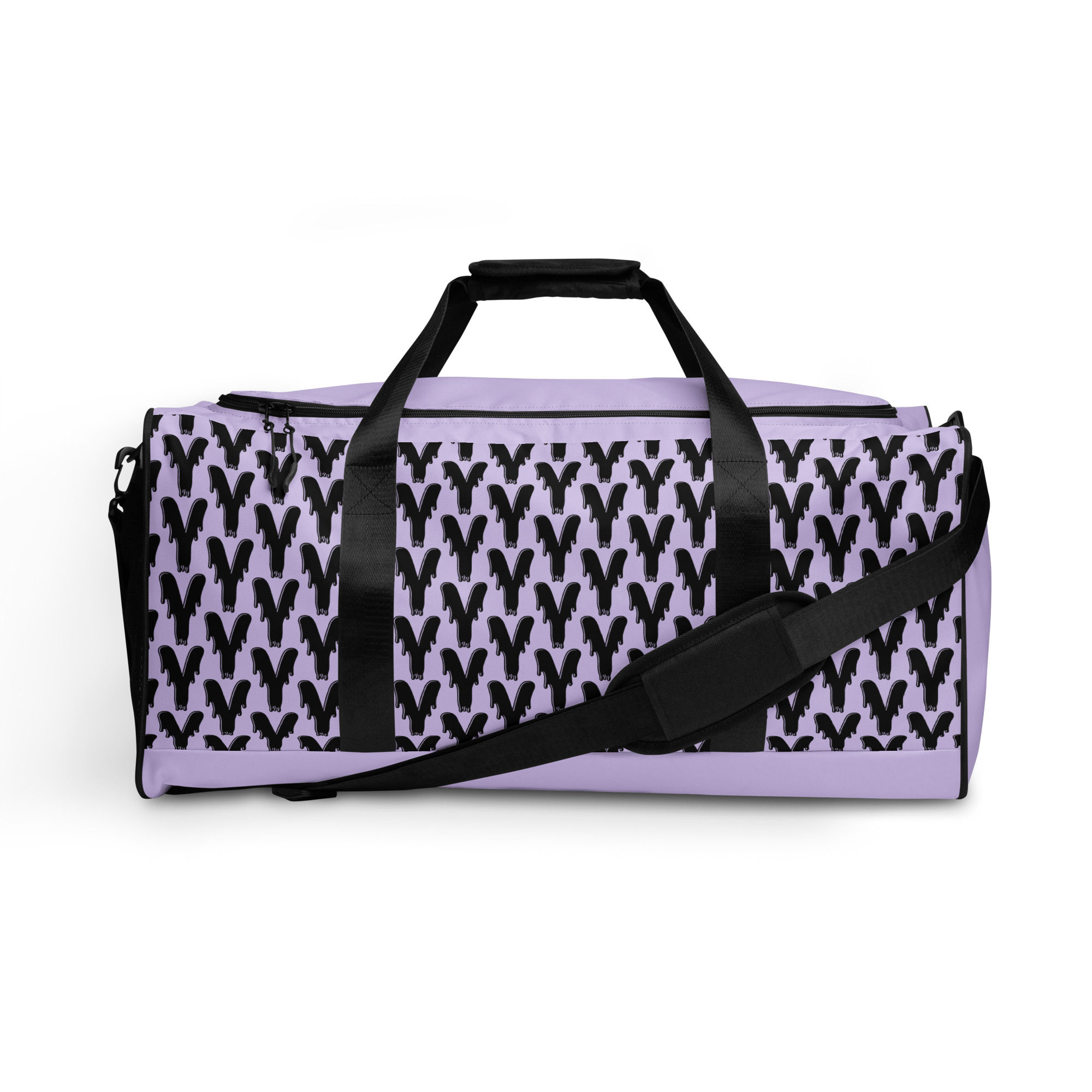 YM Drip Letter Duffel Bag