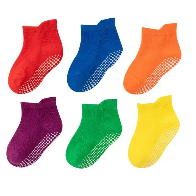 6 Pair Anti-Slip Socks