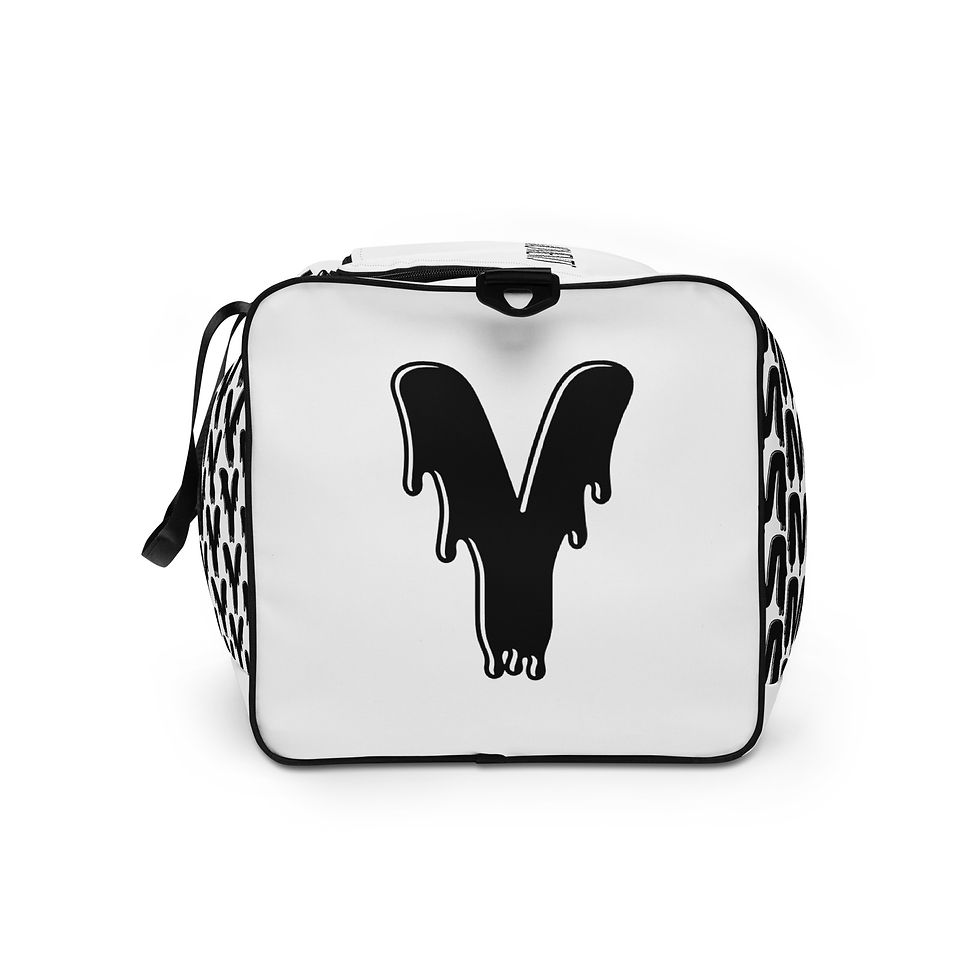 Thumbnail: YM Drip Letter Duffle Bag