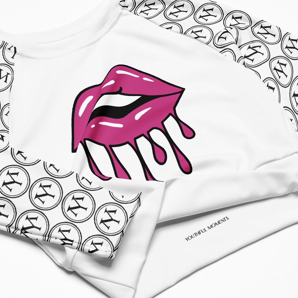Thumbnail: YM Cropped KISS Athletic Top