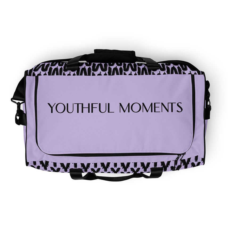 Thumbnail: YM Drip Letter Duffel Bag