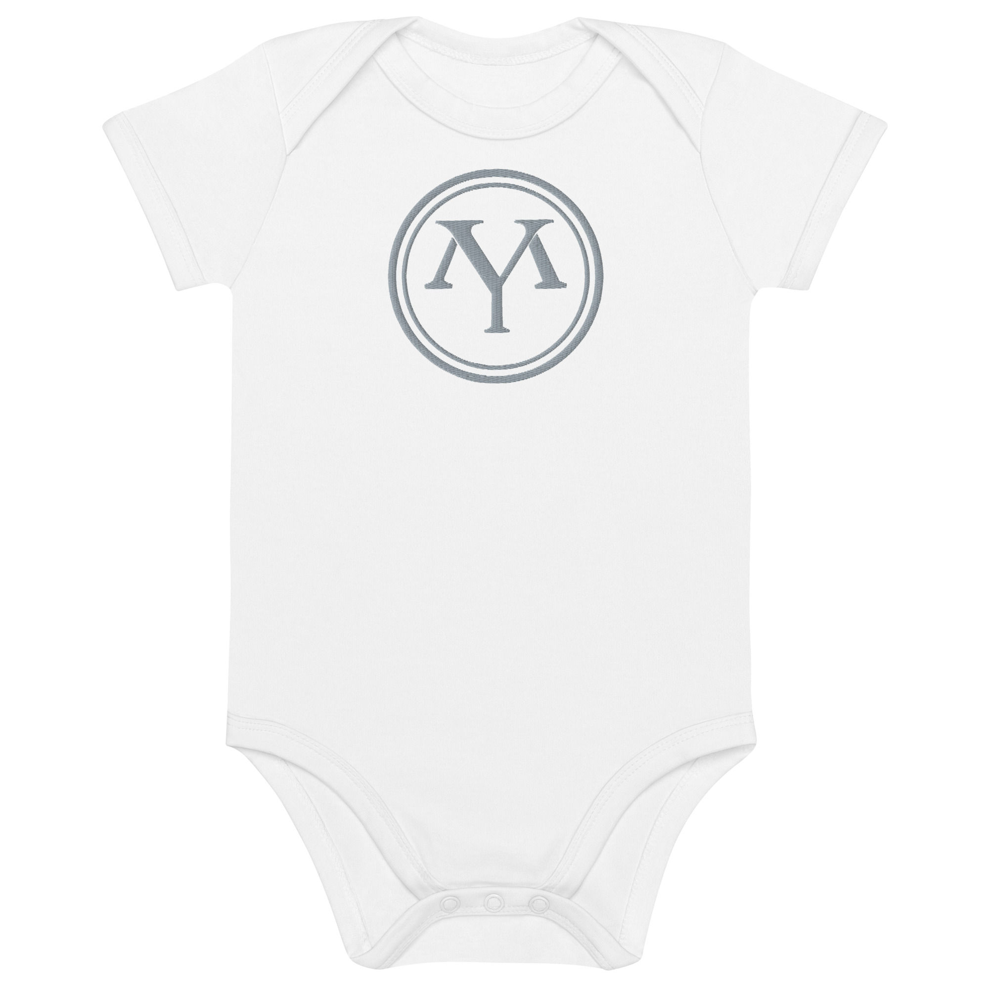 Baby bodysuit with YM logo