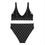 Thumbnail: Black skull print bikini