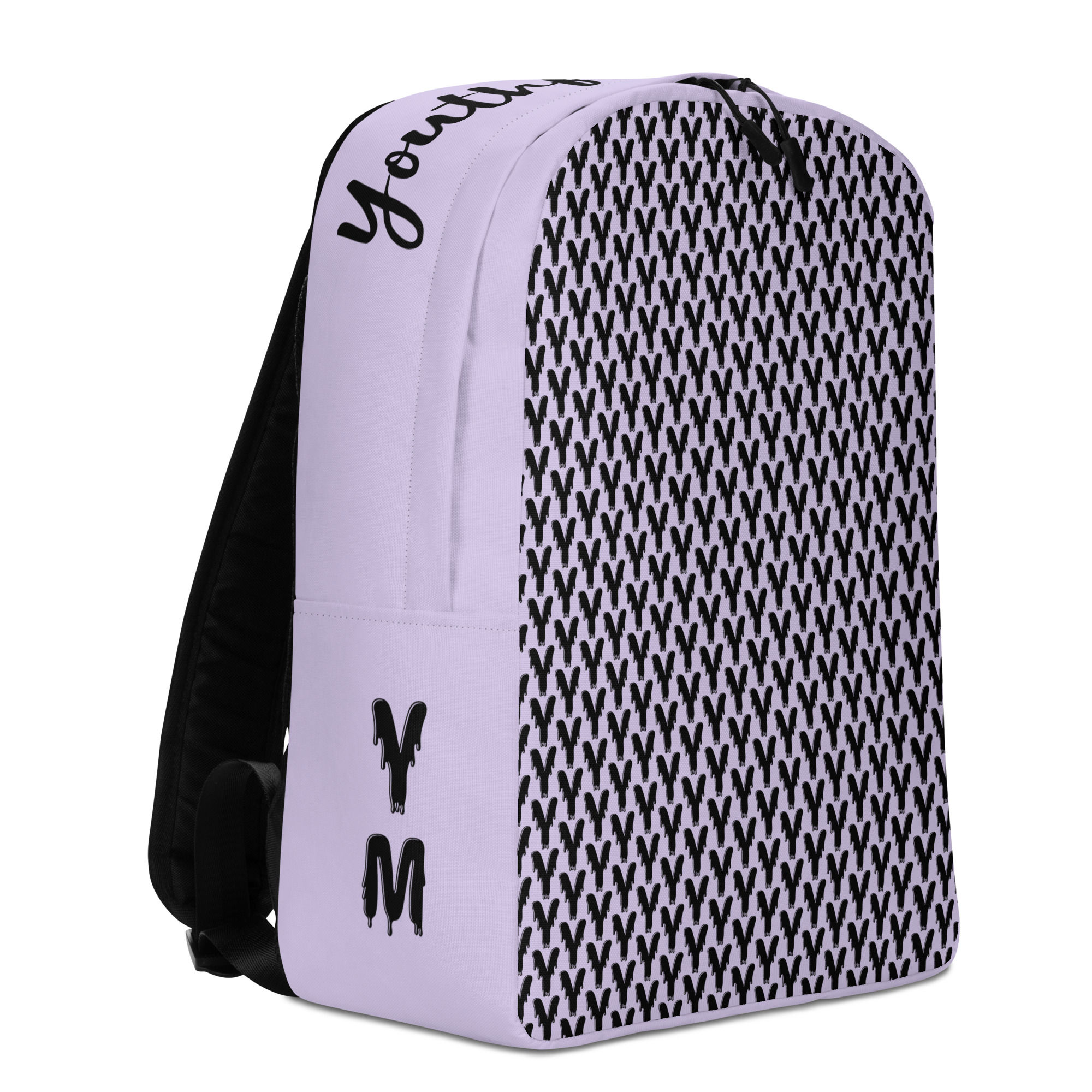 Purple Youth Moments backpack with Y monogram
