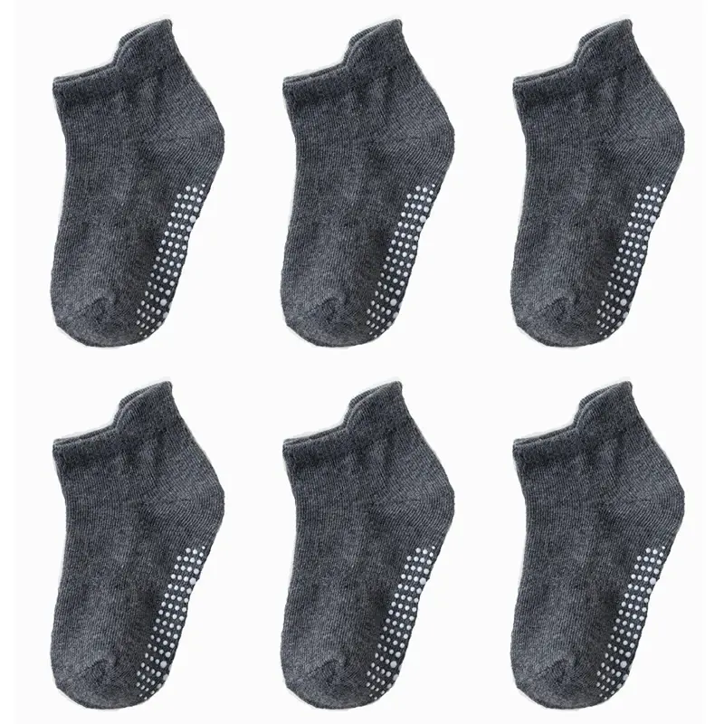 Thumbnail: 6 Pair Anti-Slip Socks