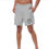 Thumbnail: Model in light gray shorts with logo