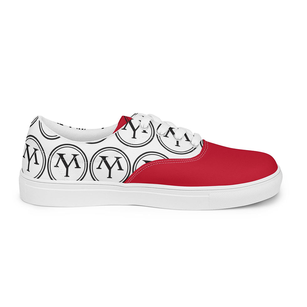 الصورة المصغرة: Red and white YM logo sneakers