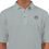 Thumbnail: Light gray polo shirt with logo