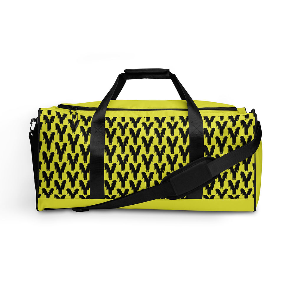 Thumbnail: YM Drip Letter Duffel Bag