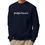 Thumbnail: Navy sweatshirt with Youthful Moments logo