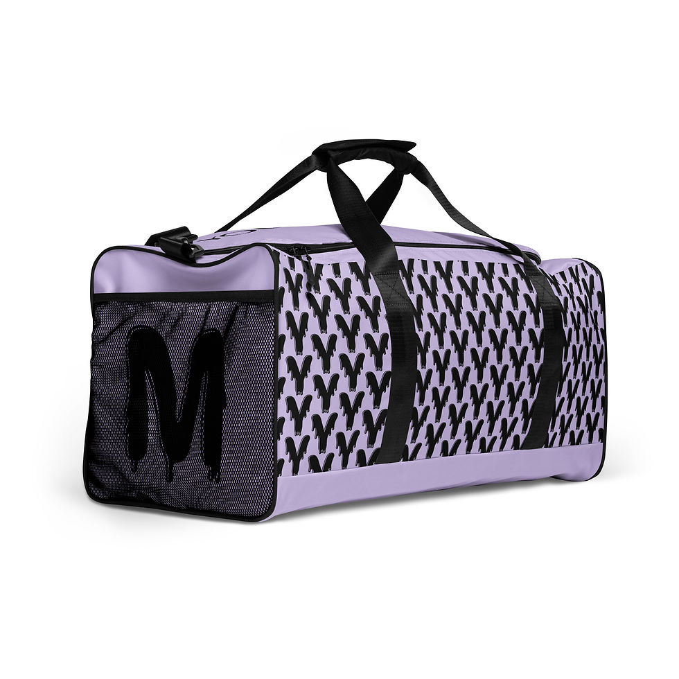 Thumbnail: YM Drip Letter Duffel Bag