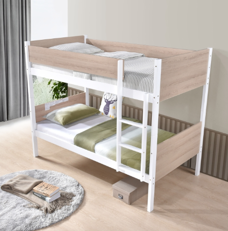 Thumbnail: Twin Wood Bunk Bed