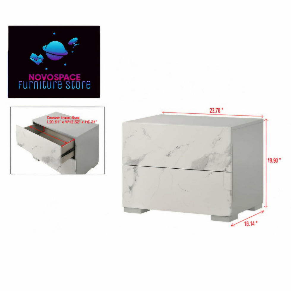 Thumbnail: 5pc Panel Marble Bedroom Set