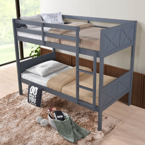 Thumbnail: Twin Wood Bunk Bed