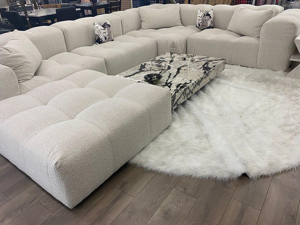 Thumbnail: White Sectional