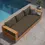 Thumbnail: Outdoor Patio Wood Sofa