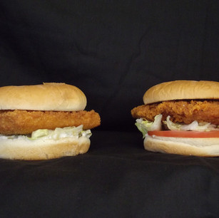 Fish and Chicken Sandwich