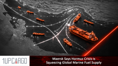 Maersk Says Hormuz Crisis is Squeezing Global Marine Fuel Supply
