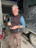 ... aber erstmals Tee trinken