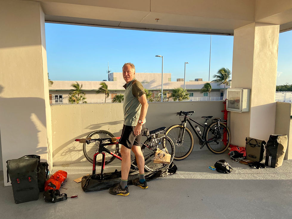 Key West Airport - Bike verpacken