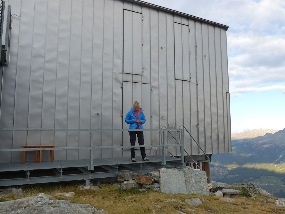 Schon Winterzeit in der Topali-Hütte