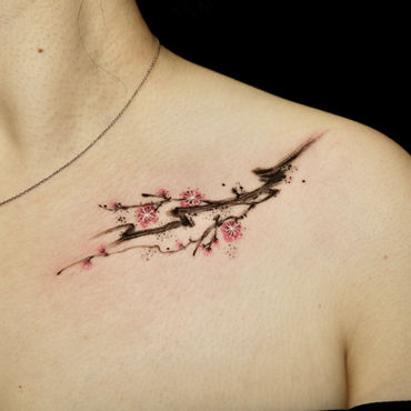 Asian Style tattoo by Echo, Wild Crane Tattoos, Markham, Toronto
