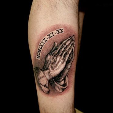 Realism tattoo on leg by Ciel, Wild Crane Tattoos, GTA