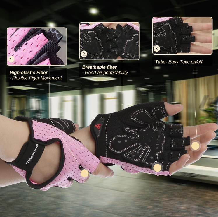 Thumbnail: Nkanigbega Breathable Workout ibọwọ