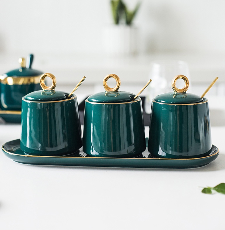 Thumbnail: Nkanigbega 3-nkan seramiki Akoko ikoko ṣeto