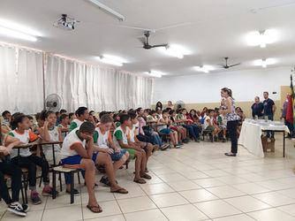Projeto aborda prevenção em drogas com alunos do ensino fundamental