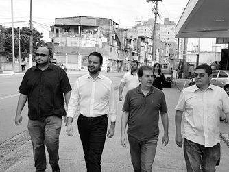 Representantes do Solidariedade acompanham ministro das Cidades em visita na capital paulista