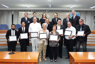 Diplomação homenageou benfeitores da comunidade