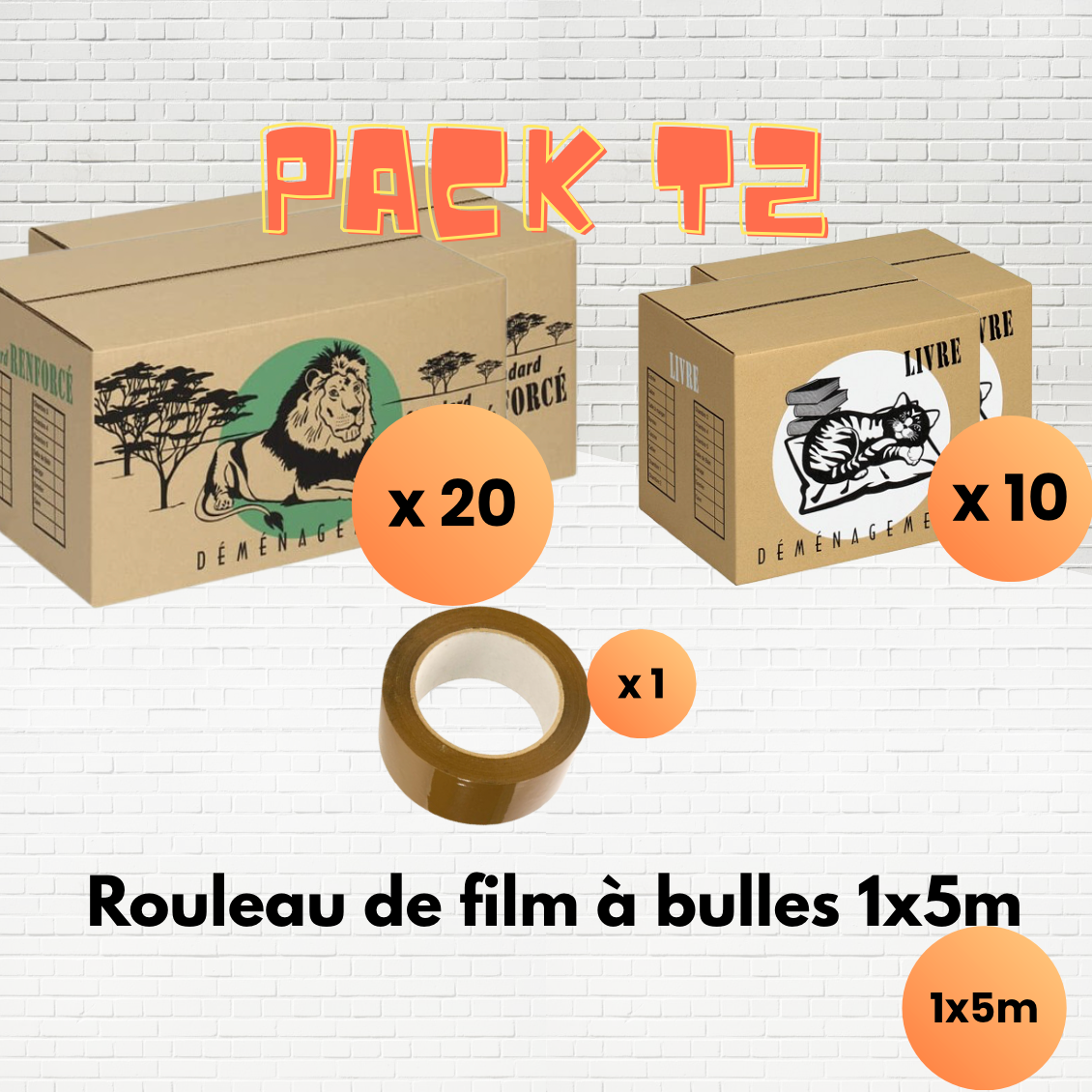Pack déménagement T2