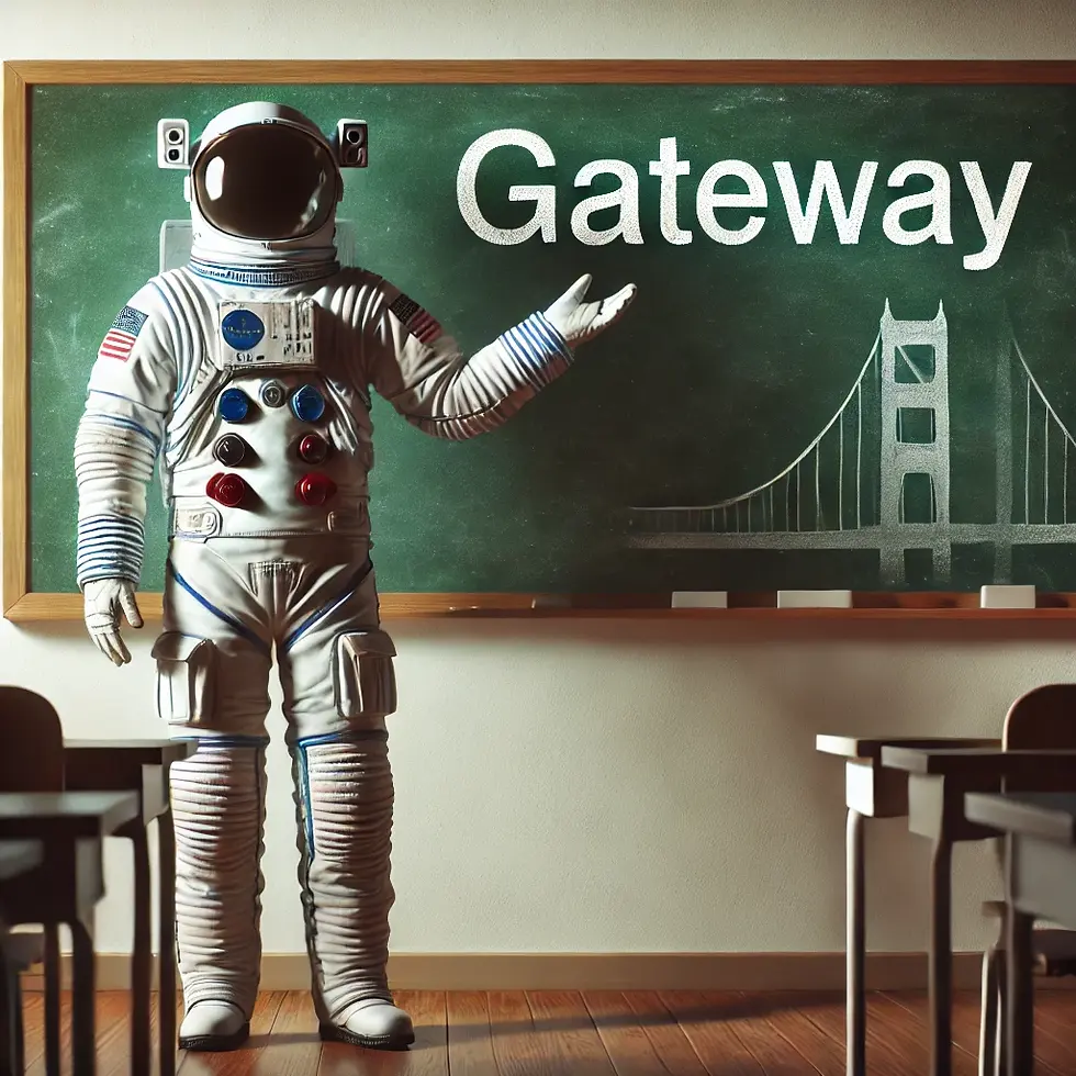 Your Favorite Time Traveler explaining what is a gateway