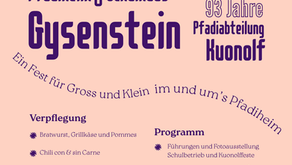 200 Jahre Pfadiheim und Schulhaus Gysenstein