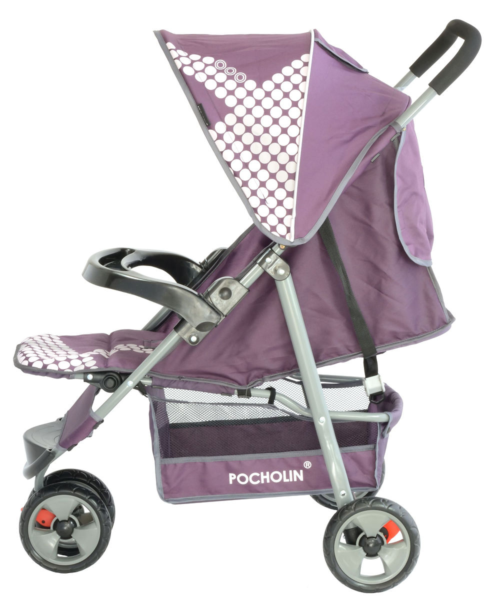 Miniatura: Coche 3 ruedas violeta