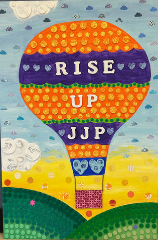 Rise Up JJP Bottlecap Mural