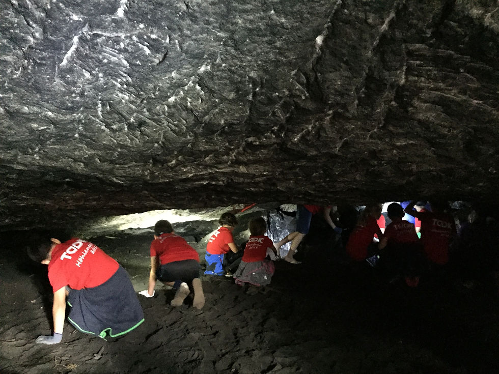 Erkundung der Hampelhöhle