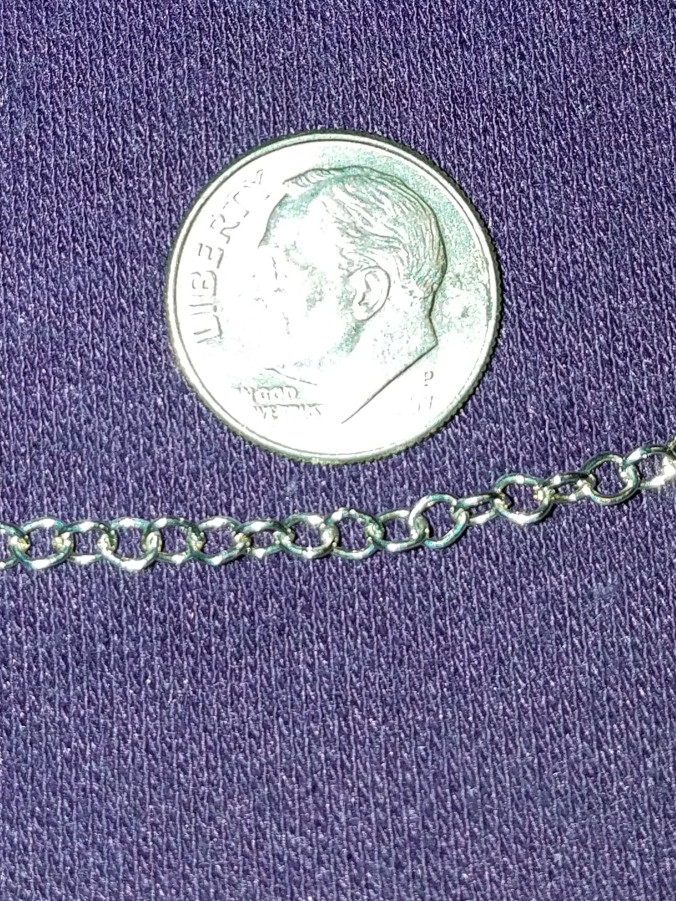 Silver chain small