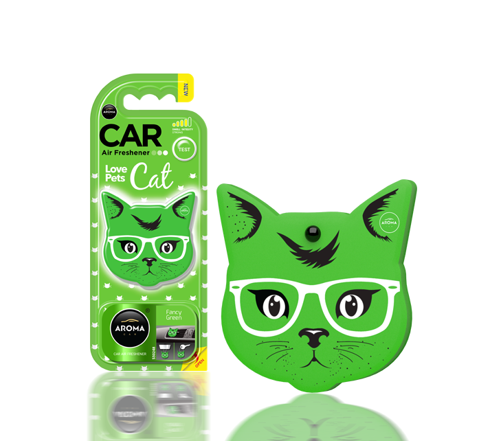 Thumbnail: Love Pets Air Fresheners 3-in-1: Vent Clip, Hanging and Key Holder