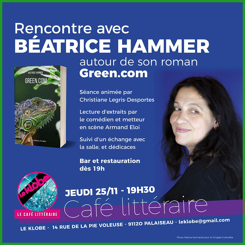 PaSSé // Café littéraire // Béatrice Hammer