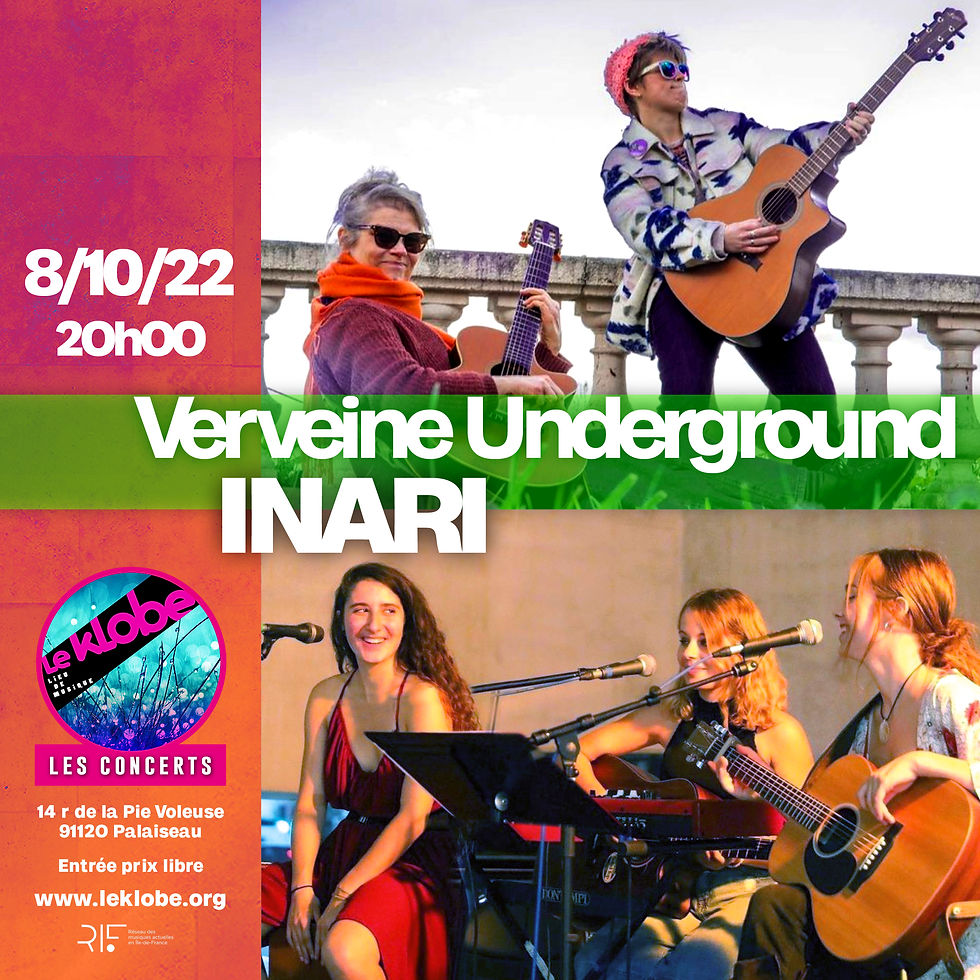 CONCERT // Verveine Underground / INARI