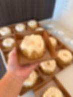 Lemon Mousse Volcano Cake