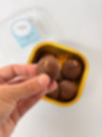 Mini Dark Chocolate Cookies with White Chocolate Chips