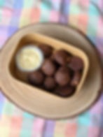 Mini Dark Chocolate Cookies with White Chocolate Chips